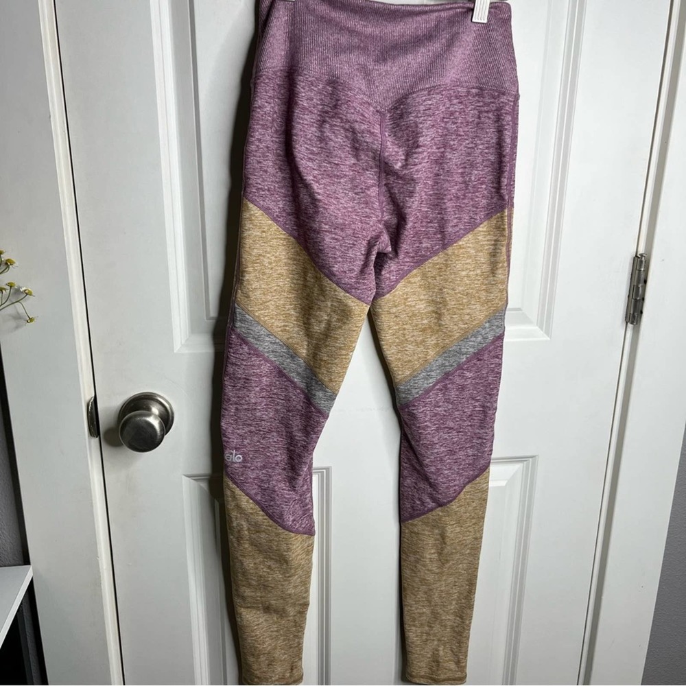 ALO Yoga Pink and Yellow Leggings - Picture 7 of 8